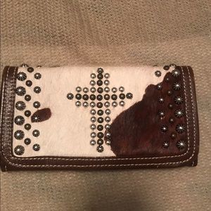 American west trifold wallet